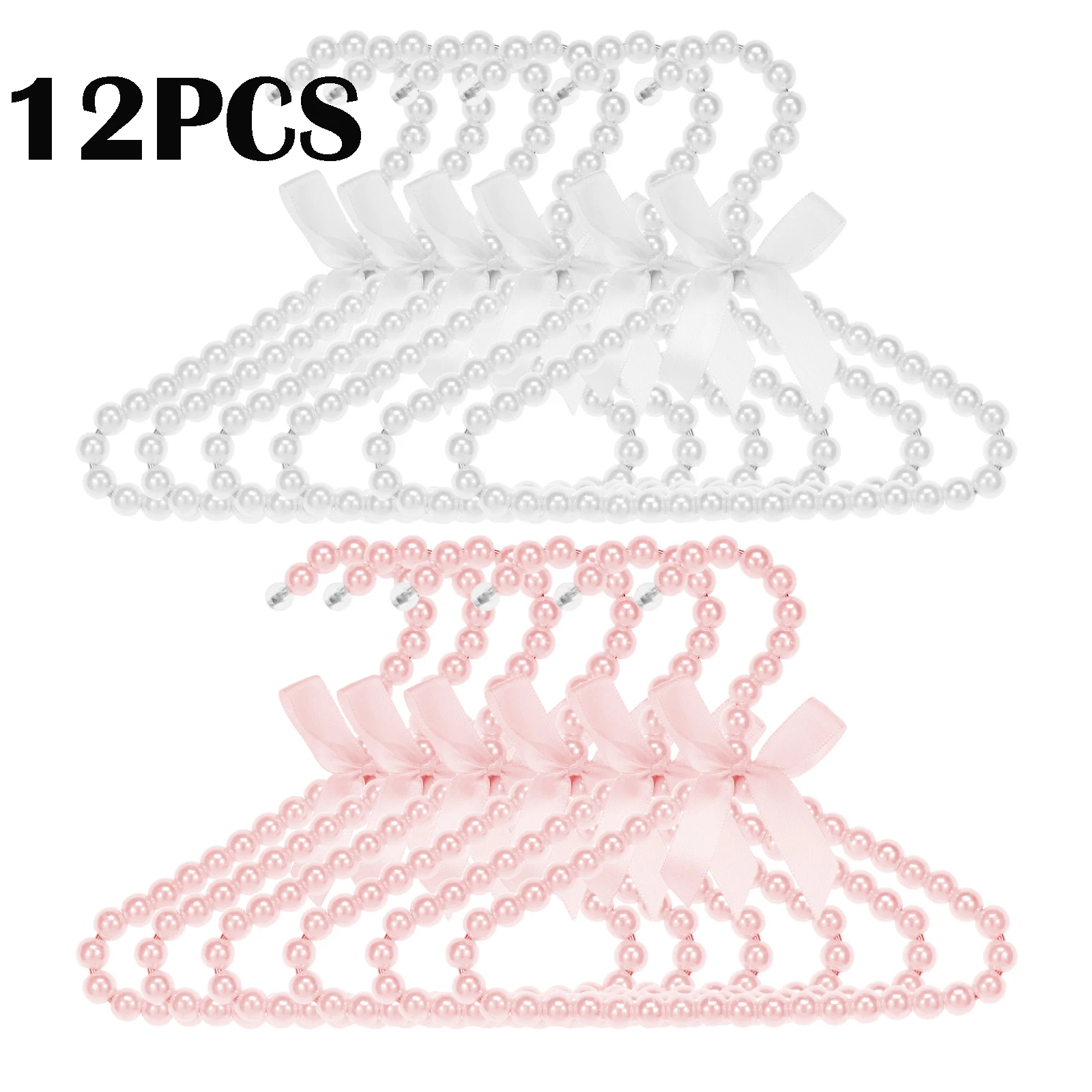 Baby Clothing Dividers - 12 Stück Perlenbügel für Kinder mit