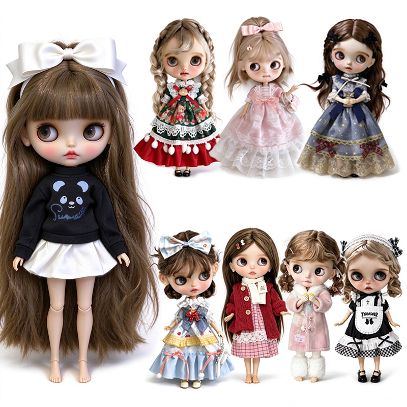 Baby Clothing Usa - Für 30 cm große BJD-Puppen: Winterliches