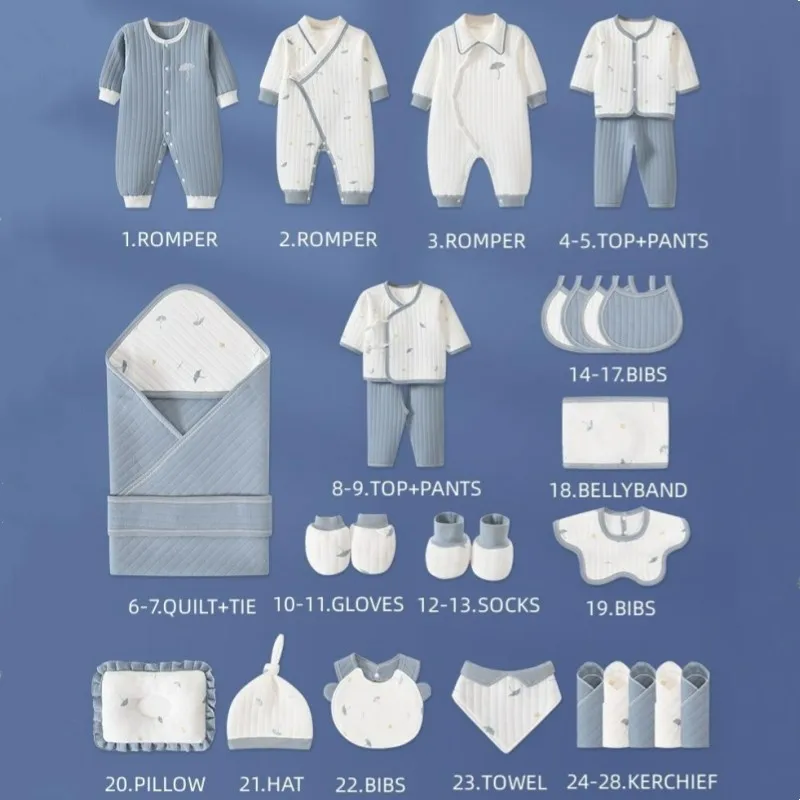 28-teiliges Neugeborenen Bio-B – Baby Clothing Organic Bewertung und Preis