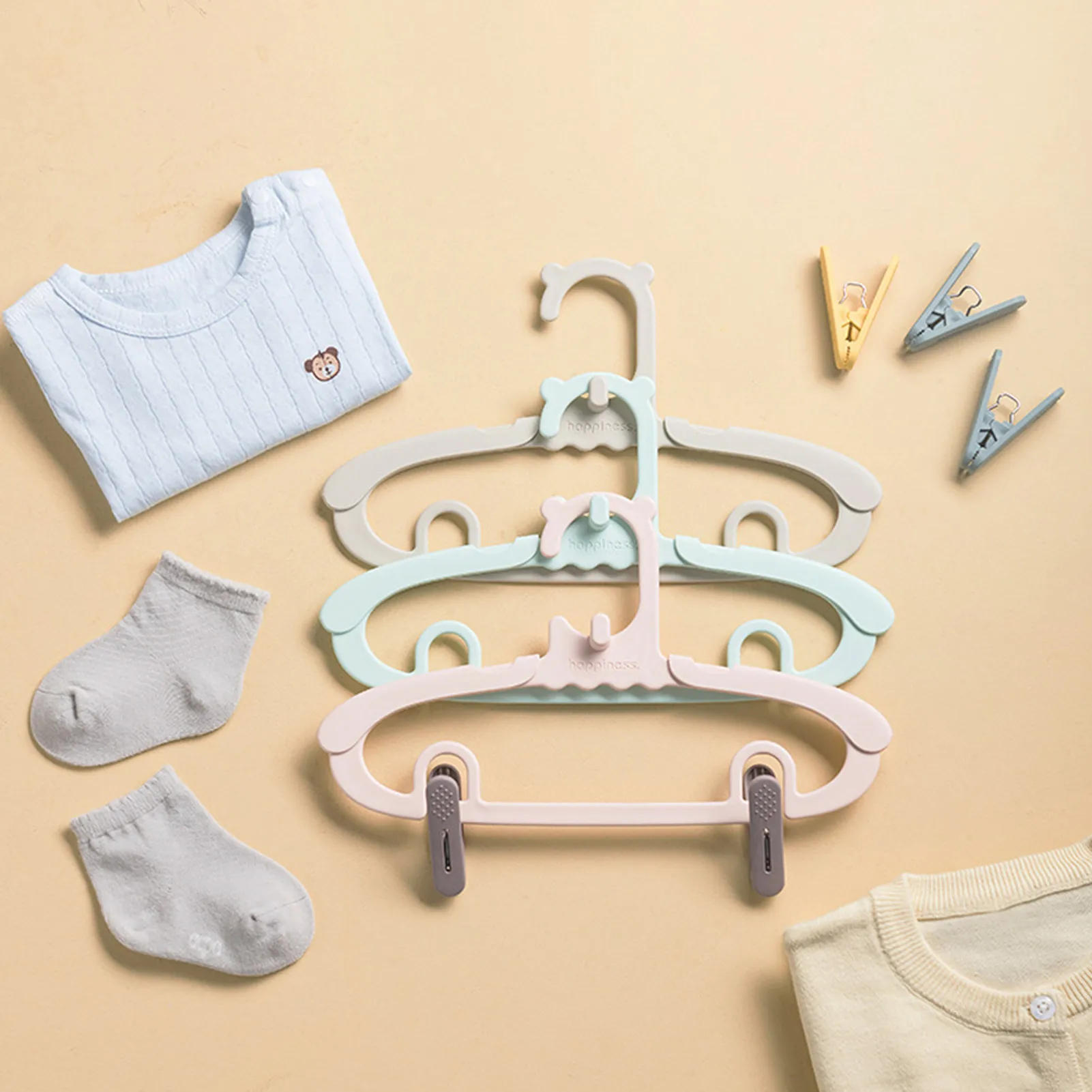 Verstellbare Kinderkleiderbüge – Baby Clothing Hanging Rack Bewertung und Preis