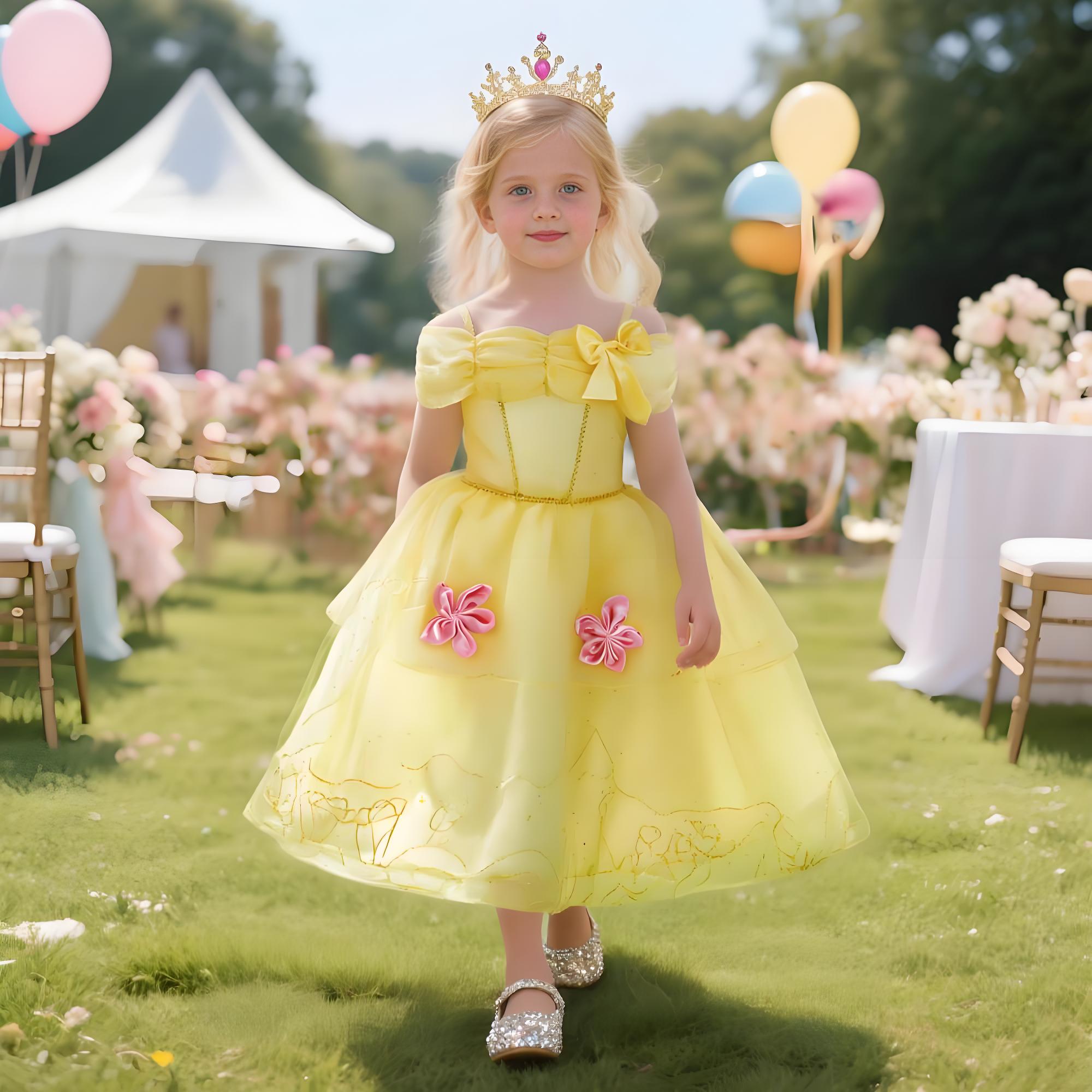 2025 Belle Kostüm für Mädchen  – Baby Clothing Dresser Bewertung und Preis